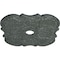Ekena Millwork Flower Ceiling Medallion (Canopies up to 6 1/4"), 29"OD x 3 5/8"ID x 1 3/8"P, Athenian Green Crackle CM29FWAGC - alternate 4